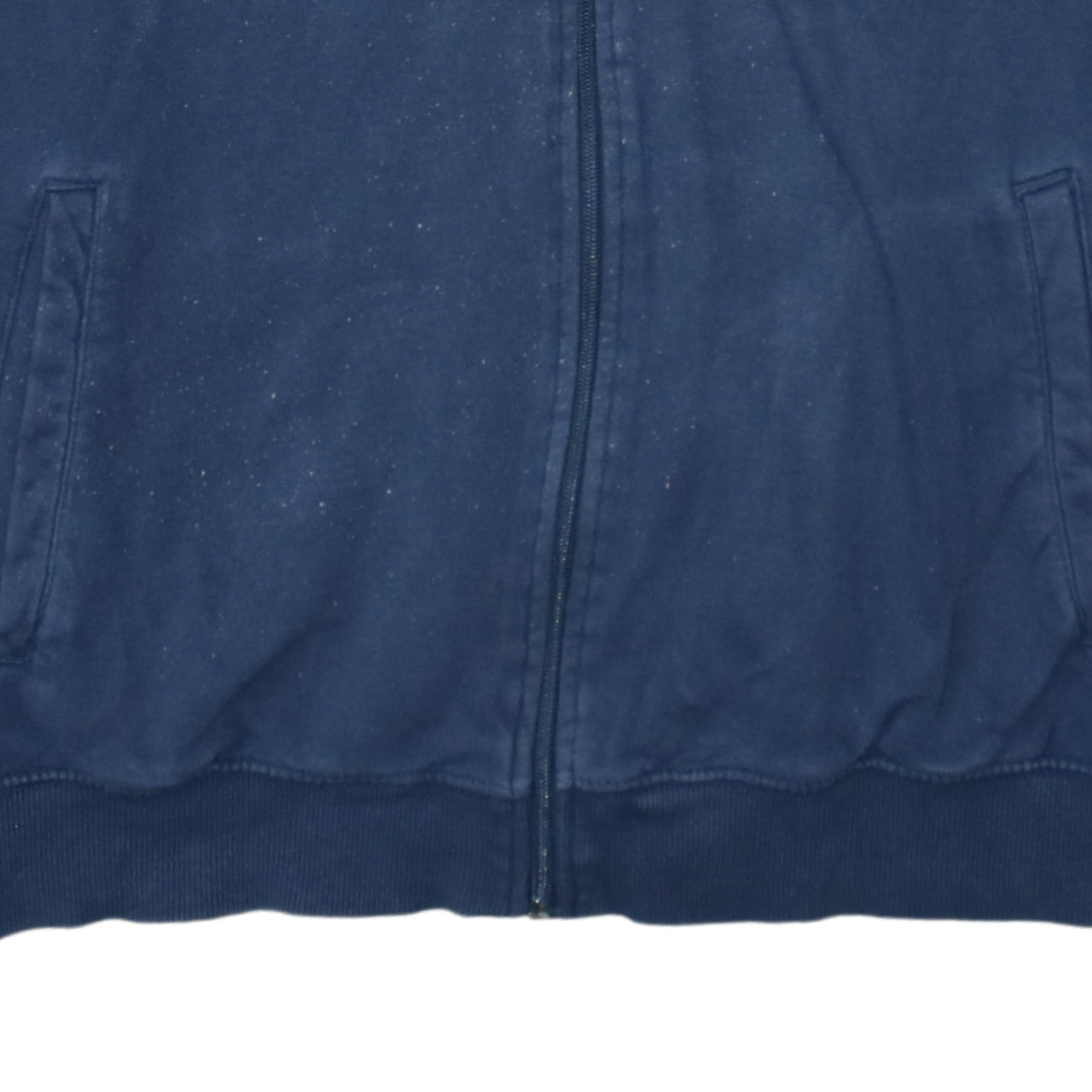 Kappa Men's Blue XL Full Zip Hoodie Cotton Blend Sweatshirt