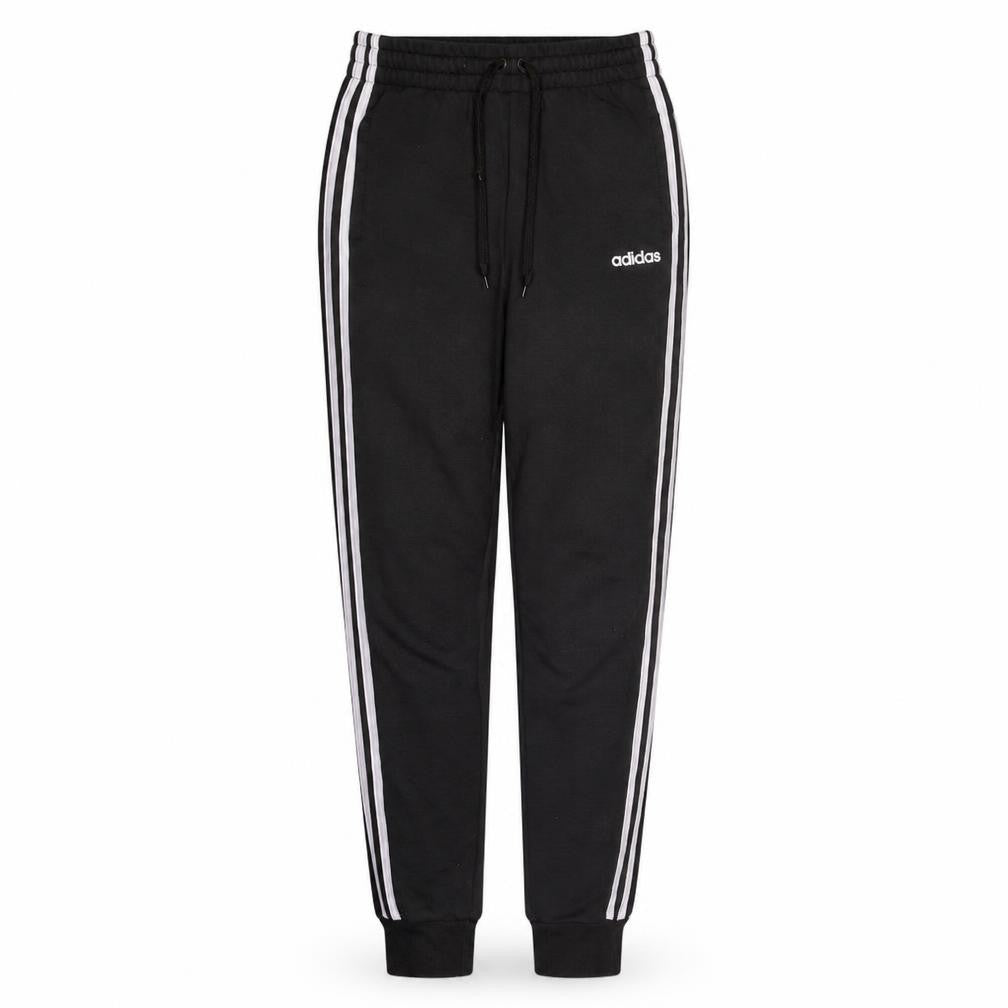 Front view of Adidas women’s black xs jogger trousers elastic waist comfort fit