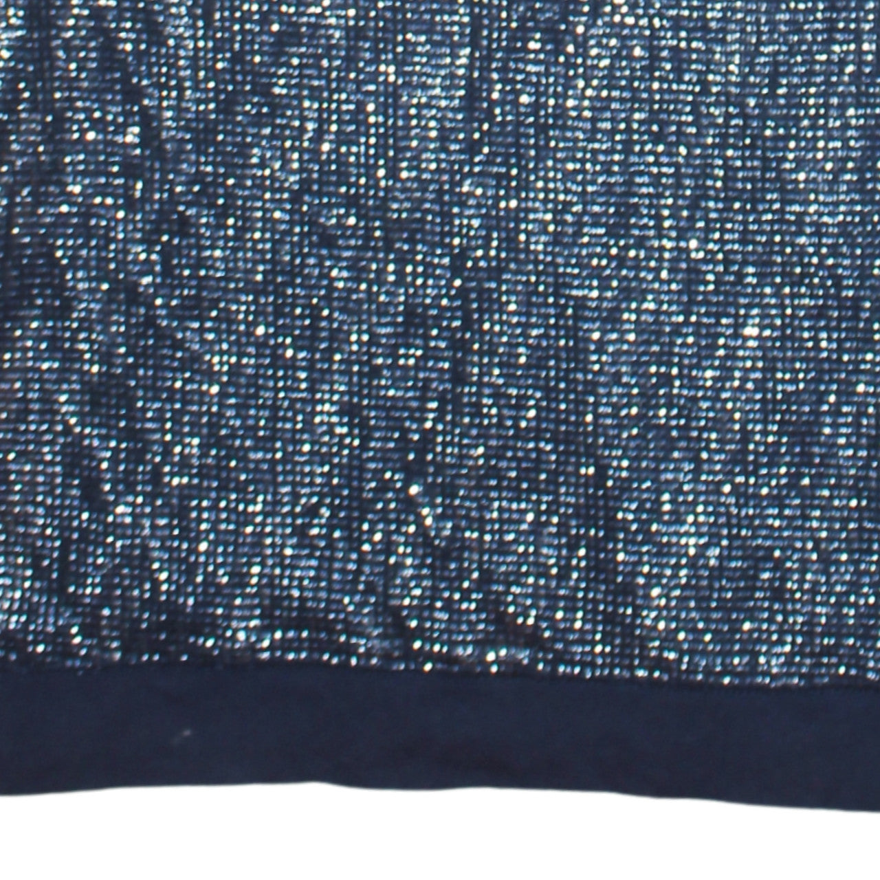 Hilfiger Denim Womens Navy Blue Sequin Pullover Sweatshirt Size L