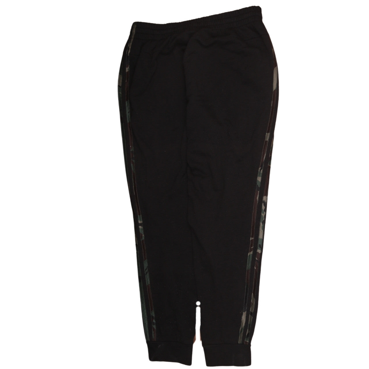 Adidas Womens Black Jogger Trousers M Elastic Waist Fleece Sports Pants