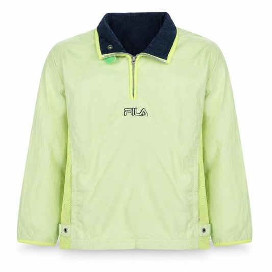 Fila Boys Green 1/4 Zip Lightweight Windbreaker Jacket 2 Years