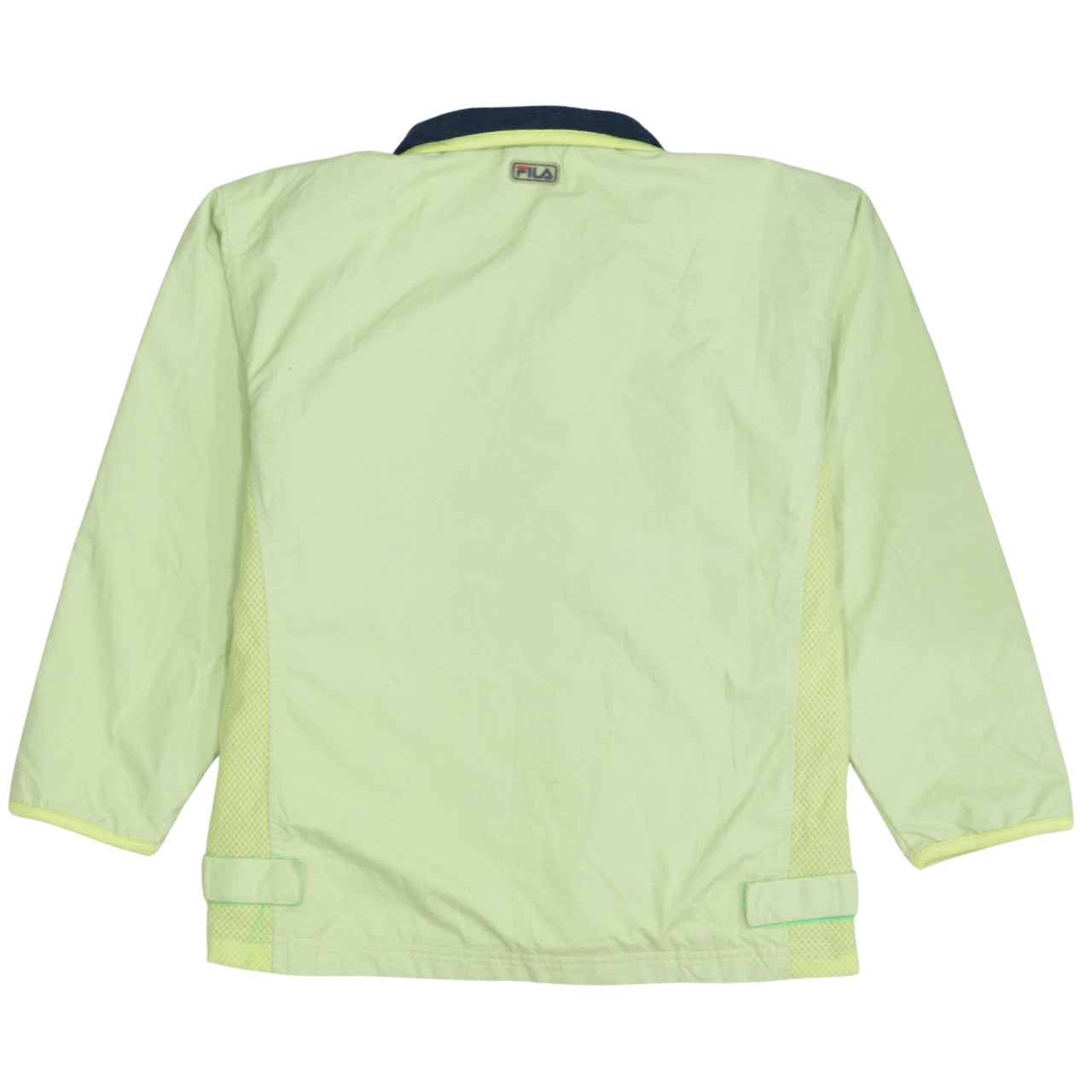 Fila Boys Green 1/4 Zip Lightweight Windbreaker Jacket 2 Years