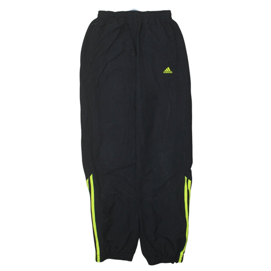 Adidas Boys Black Jogger Trousers 13-14 Years Elastic Waist Sports Pants