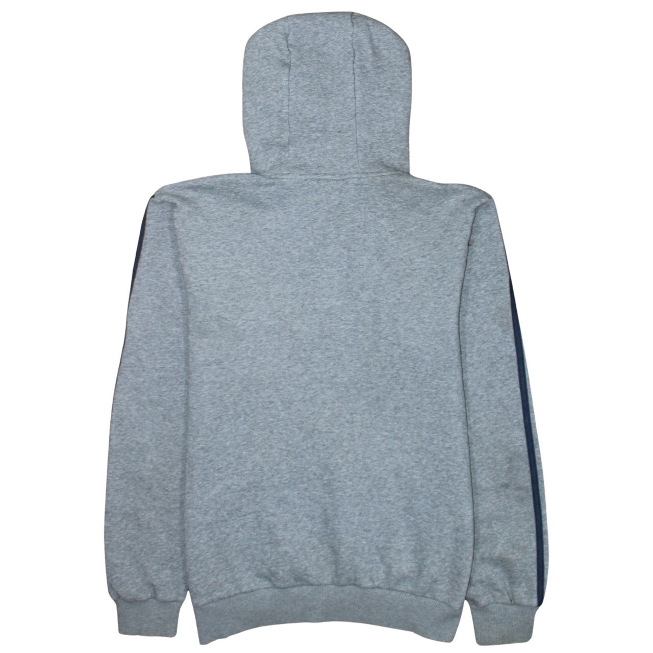 Adidas Mens Grey Henley Hoodie Medium Sports Hooded Sweatshirt
