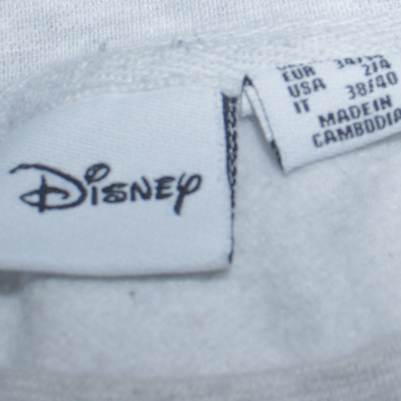 Disney Women Grey Mickey Mouse XS Pullover Sweatshirt