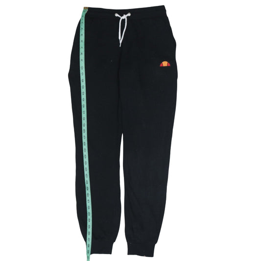 Ellesse Boys Black Jogger Sweatpants 13-14 Years Fleece Casual Trousers