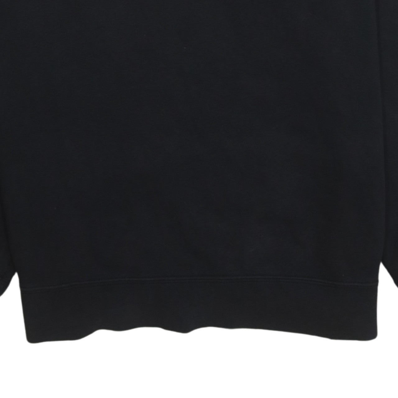 Champion Men's Black Small Crew Neck Fleece Pullover Sweatshirt