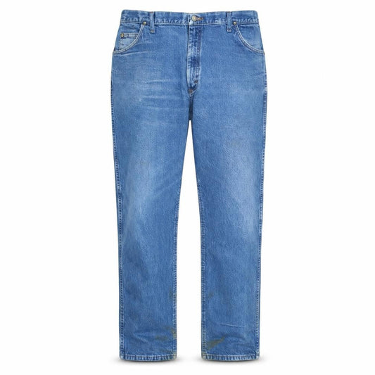 Wrangler Men's Blue Regular Fit Straight Jeans 40W 34L