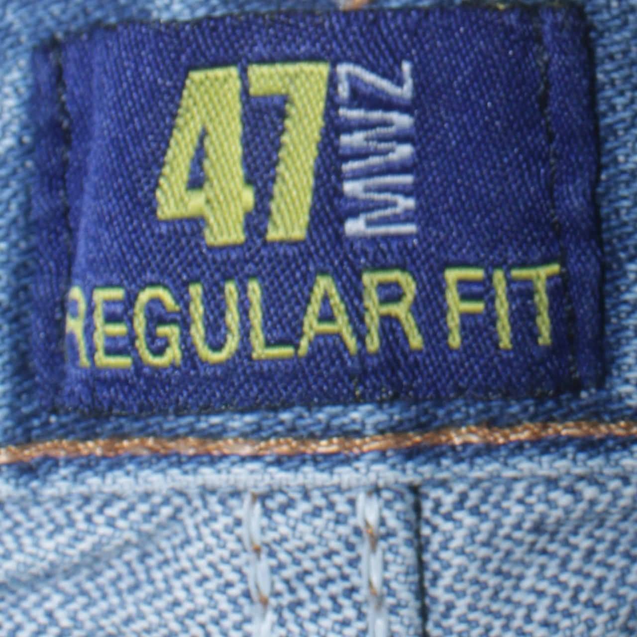 Wrangler Men's Blue Regular Fit Straight Jeans 40W 34L