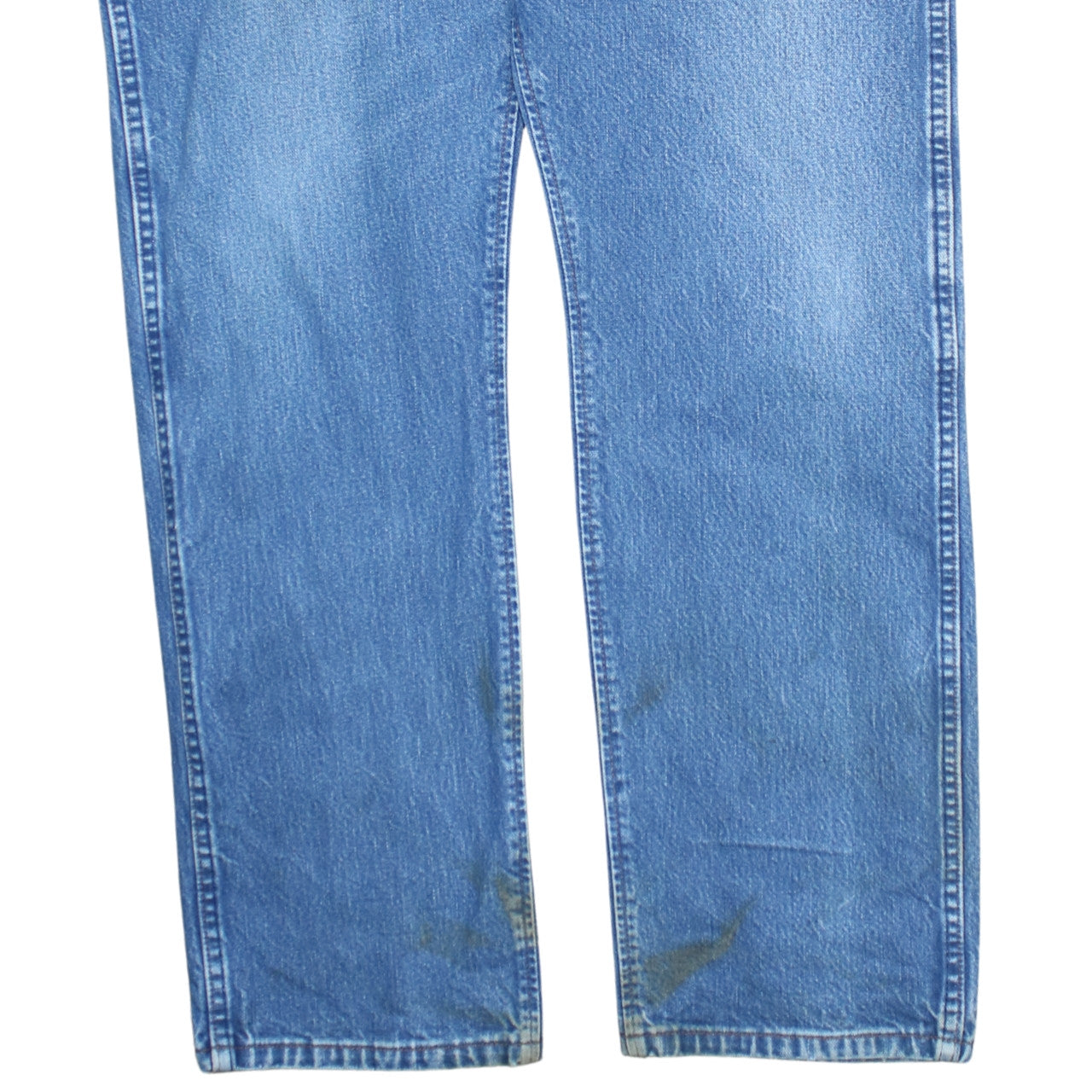Wrangler Men's Blue Regular Fit Straight Jeans 40W 34L