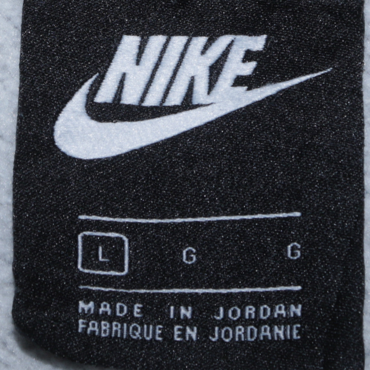 Nike Men’s Grey Full Zip Hoodie L Regular Fleece Sweatshirt