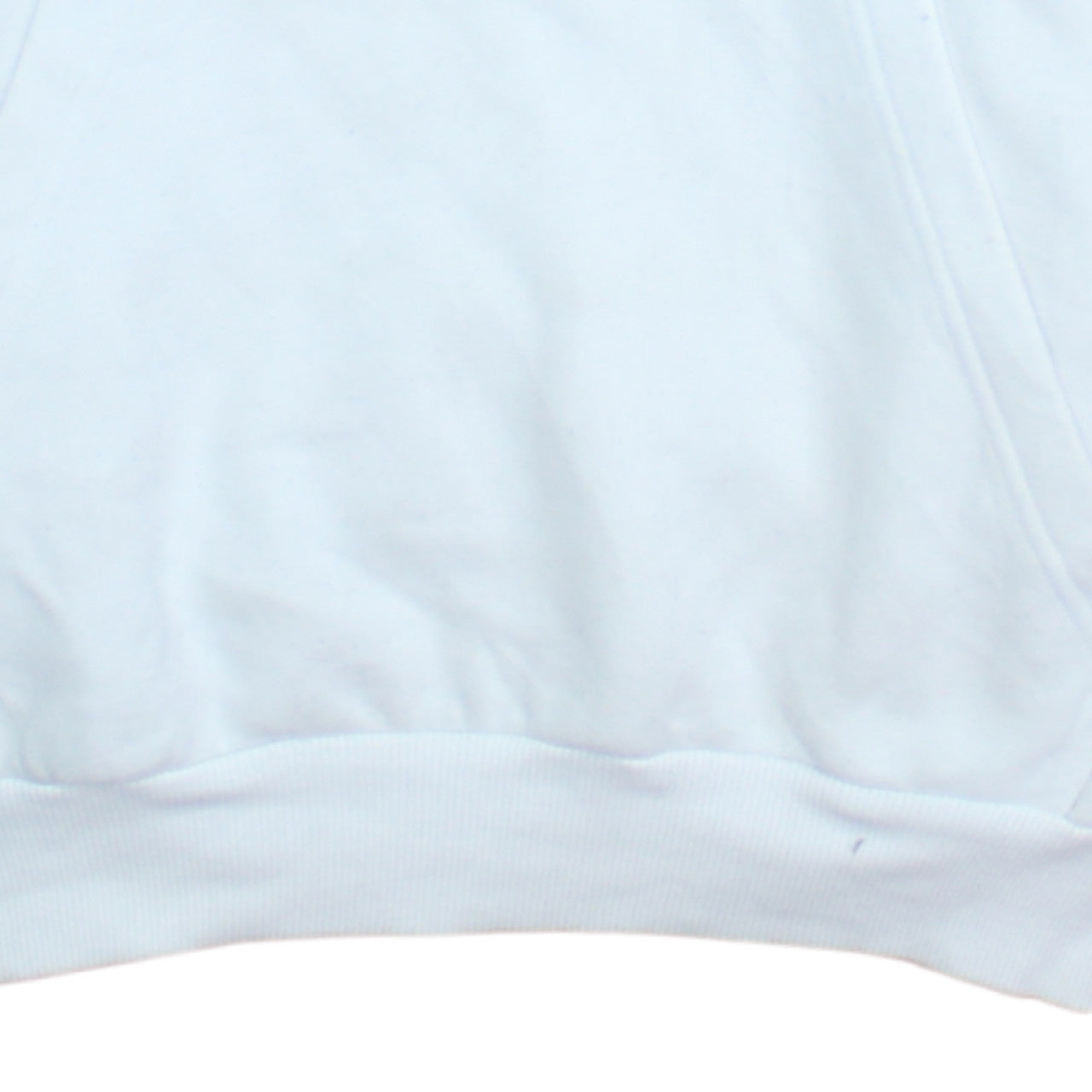 Adidas Teens White Pullover Hoodie with Triple Trefoil Logo Size 13-14Y