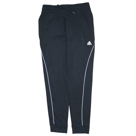 Adidas Men Black Jogger Trousers S Regular Fit Casual Sportswear