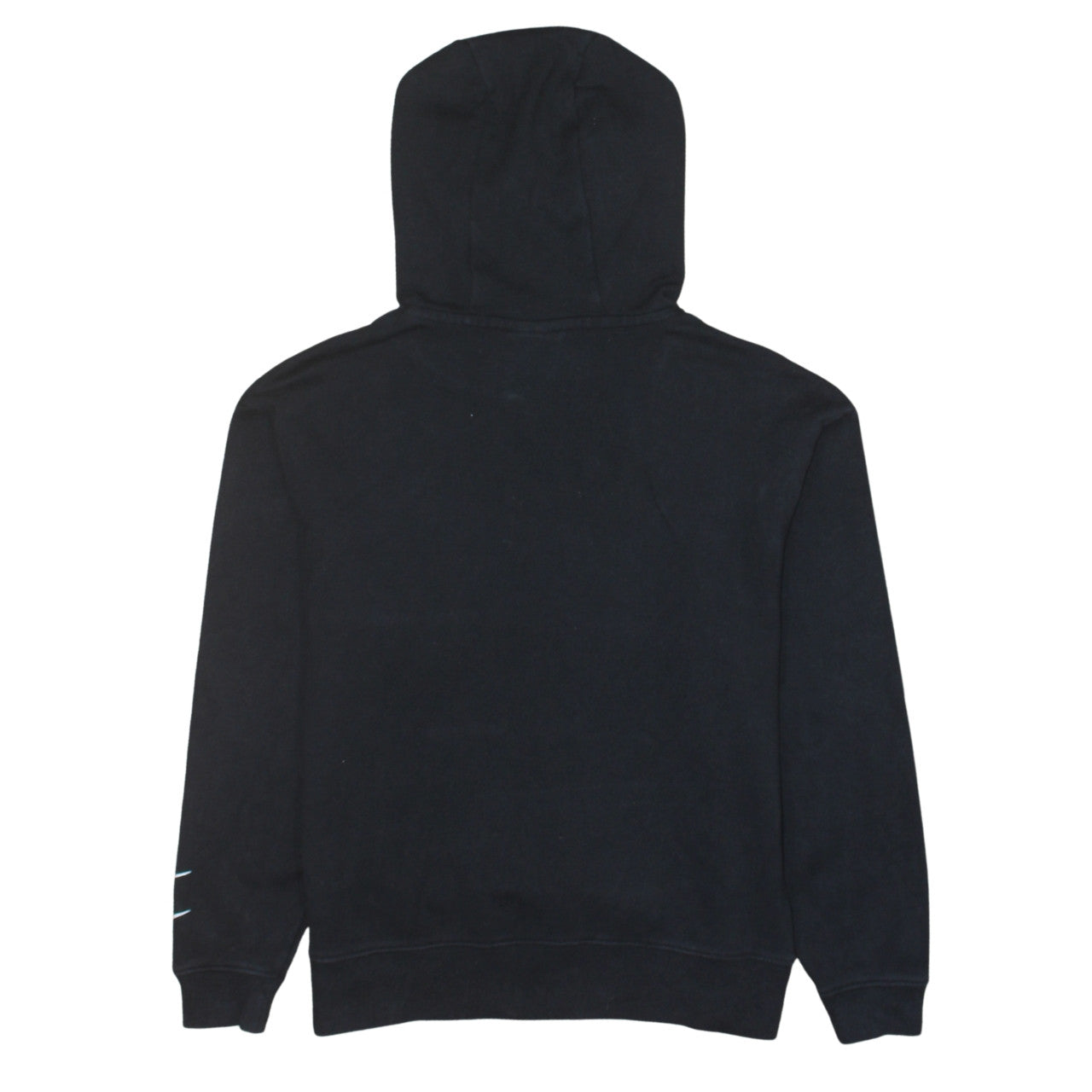 Nike Womens Black XS Pullover Hoodie with Logo Print