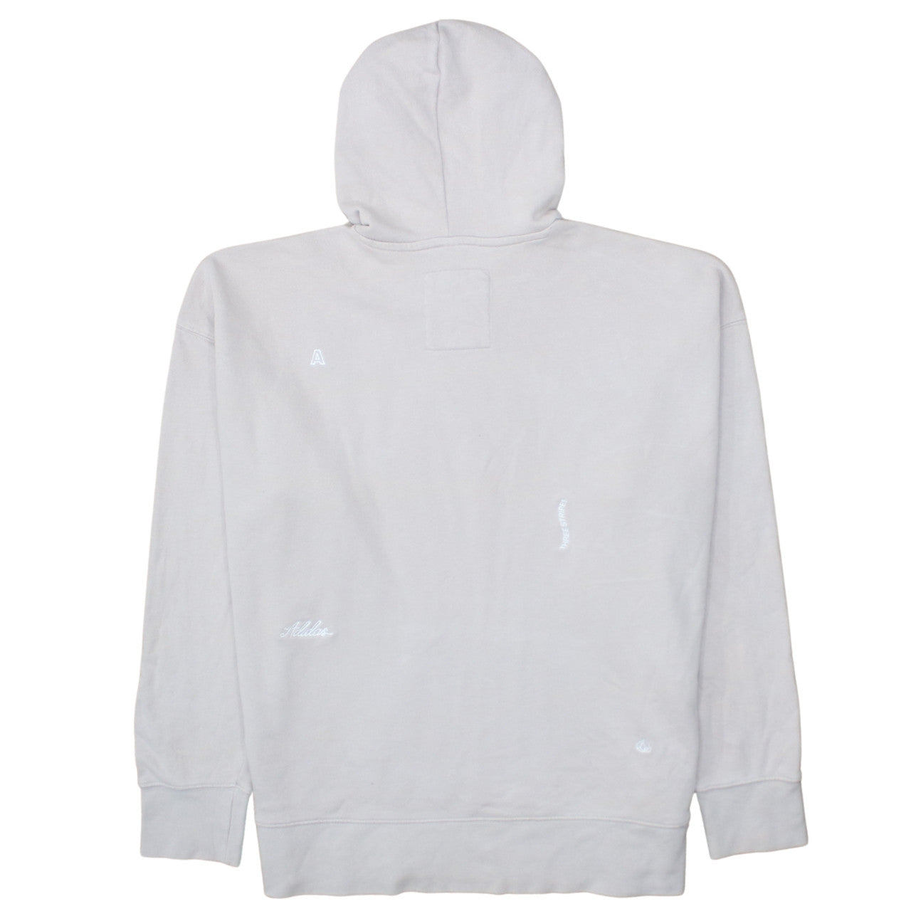 Adidas Women's Beige Pullover Hoodie L 16-18 Hooded Sweatshirt