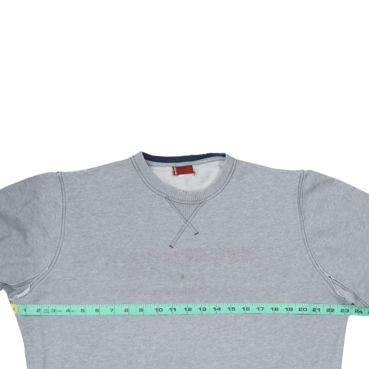 Levi's Men's Grey Crew Neck Pullover Sweatshirt Medium