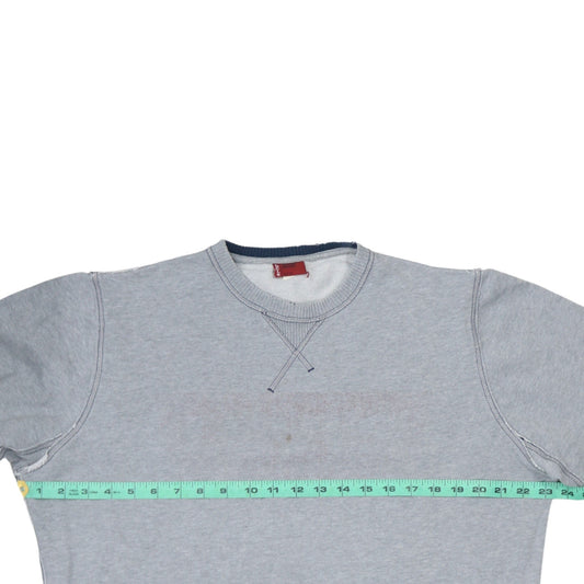 Levi's Men's Grey Crew Neck Pullover Sweatshirt Medium