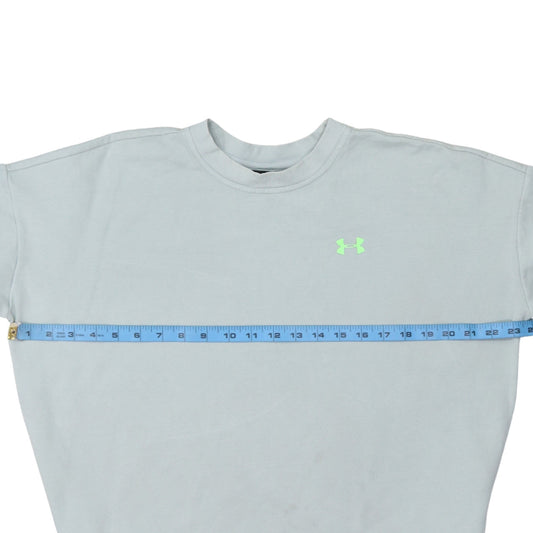 Under Armour Women’s Grey Pullover Sweatshirt Medium Loose Fit