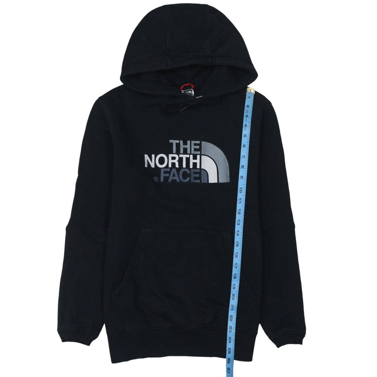 The North Face Men's Black Cotton Pullover Hoodie S Regular Fit