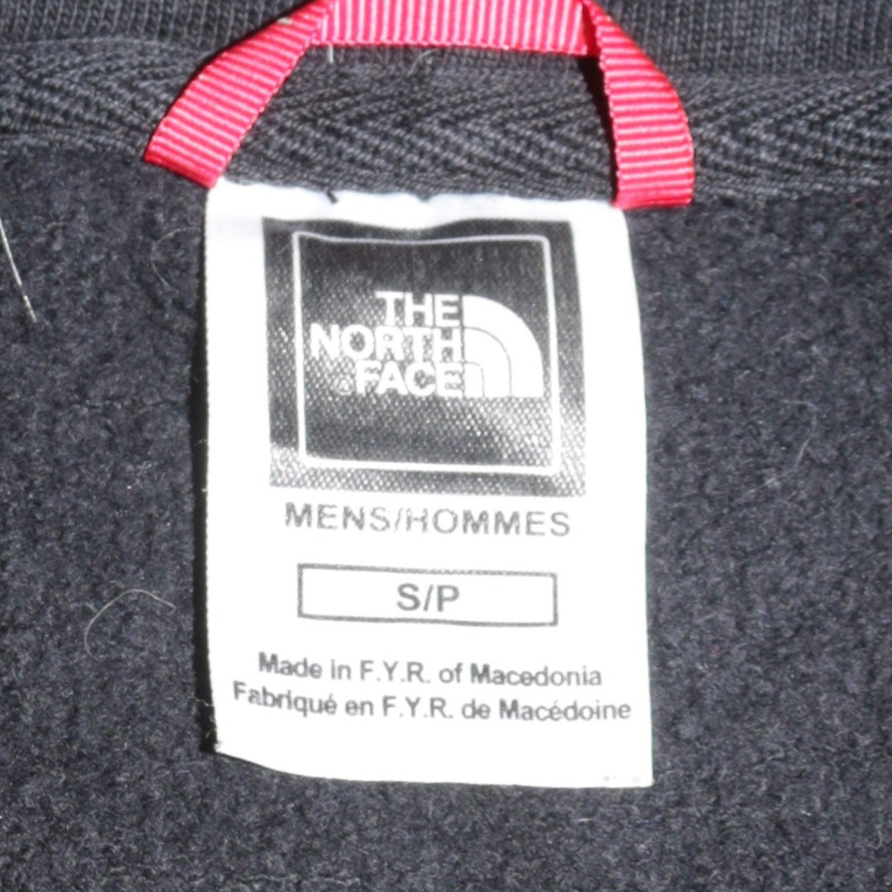 The North Face Men's Black Cotton Pullover Hoodie S Regular Fit