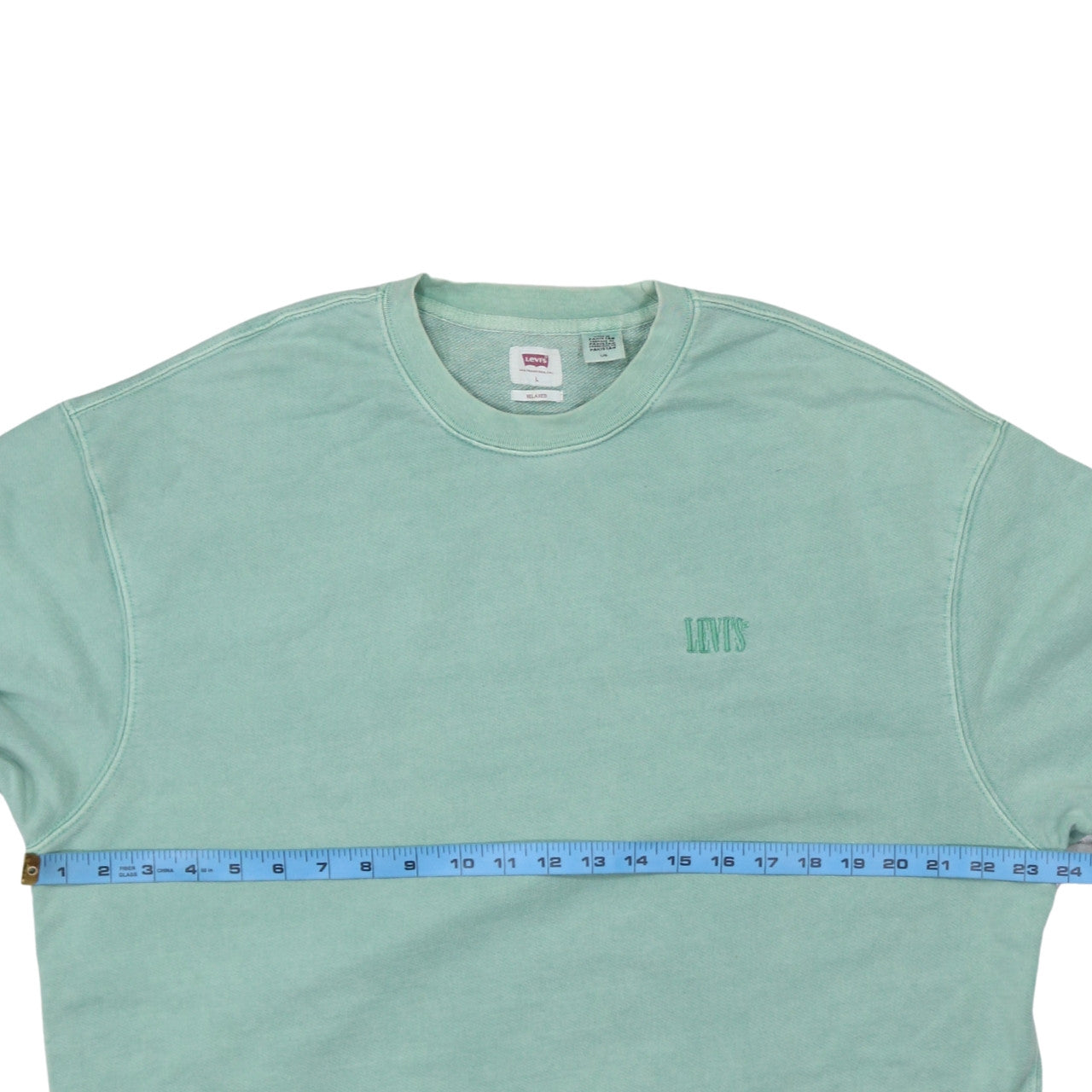 Levi's Men Green Relaxed Pullover Sweatshirt Size L