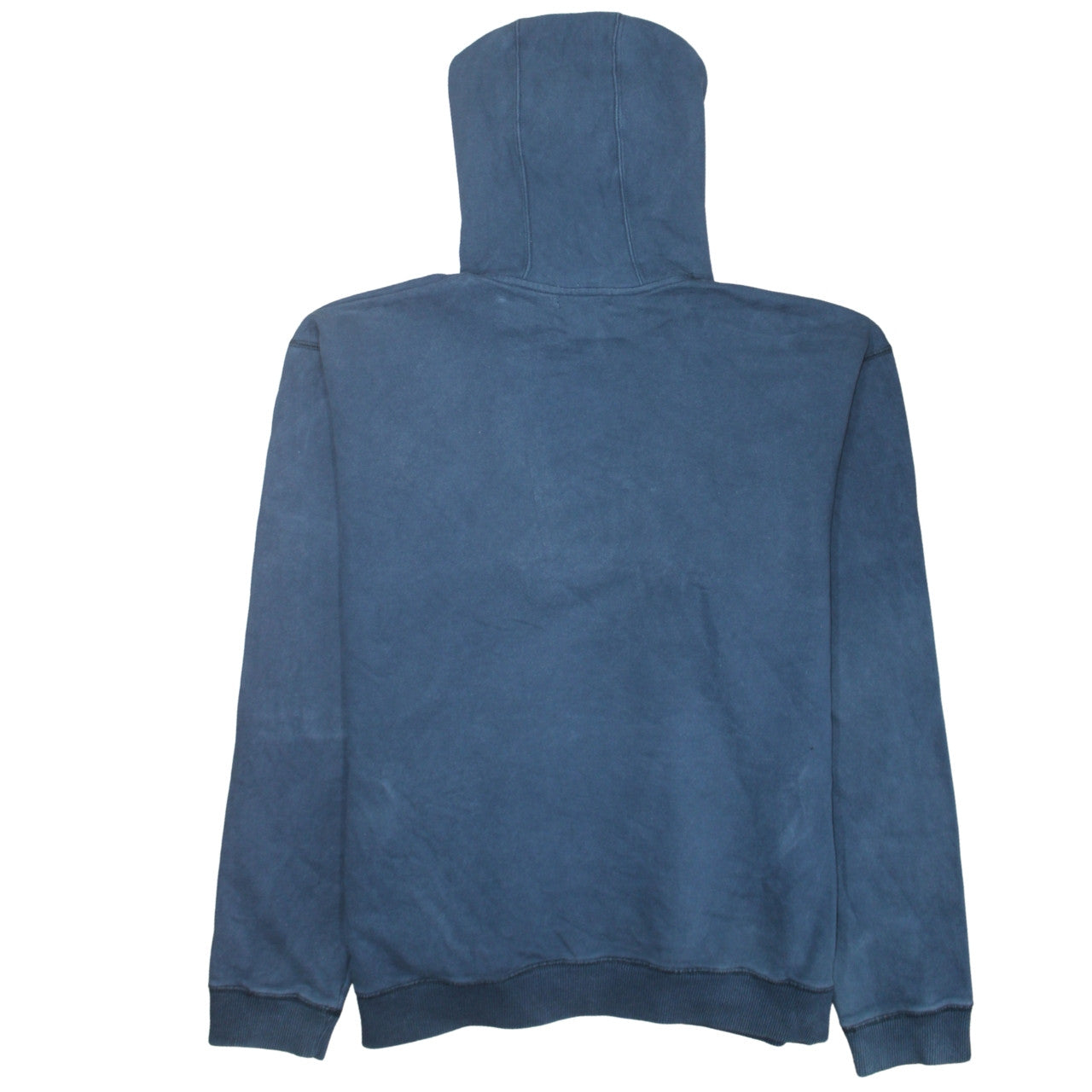 Quiksilver Mens Blue Pullover Hoodie 2XL Surf Graphic Fleece Sweatshirt