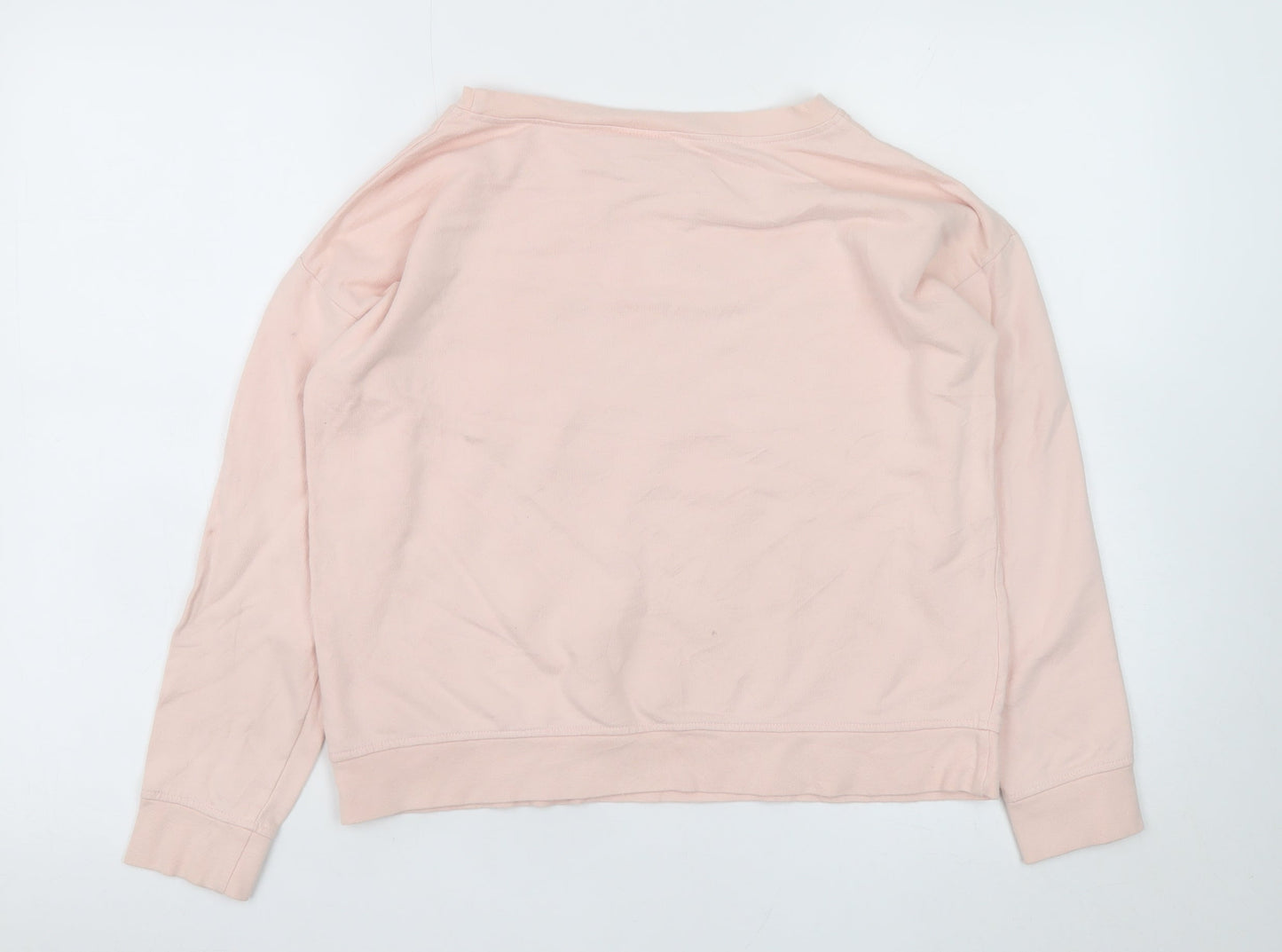 Smiley Originals Teens Pink Pullover Sweatshirt Size 12A