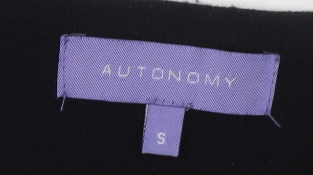 Autonomy Womens Multicoloured Check Knit Jumper Size S