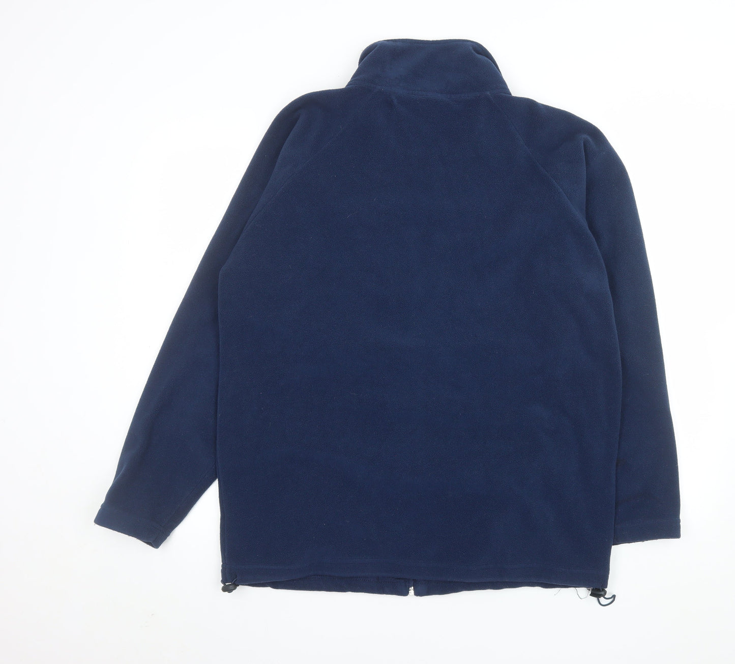 Cheers Men's Navy Blue Fleece Jacket Size S Full Zip Polyester
