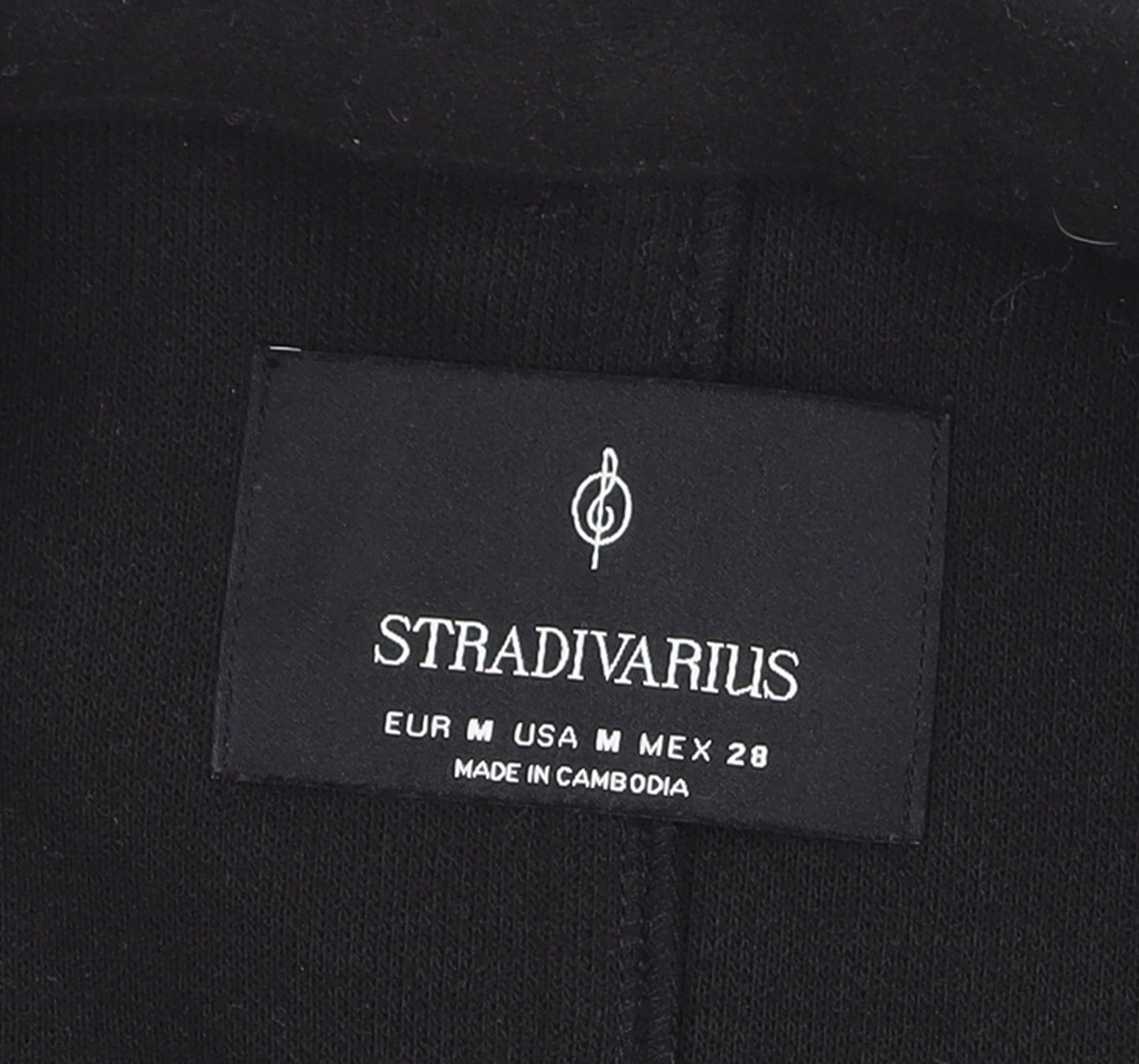Stradivarius Women’s Black Long Wool Blend Overcoat Size 12