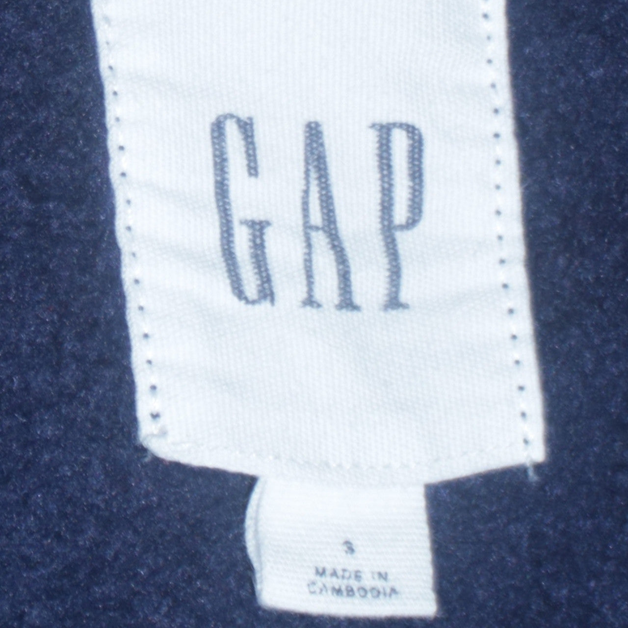 GAP Men’s Blue Red 1969 Crew Neck Pullover Sweatshirt Size S