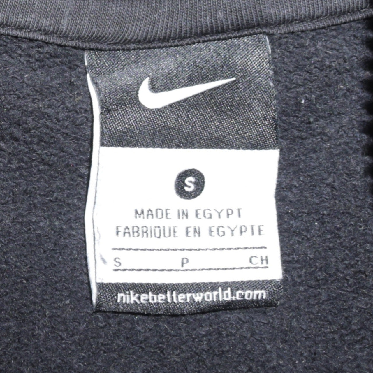 Nike Men's Black Full Zip Hoodie Size S Sportswear Fleece