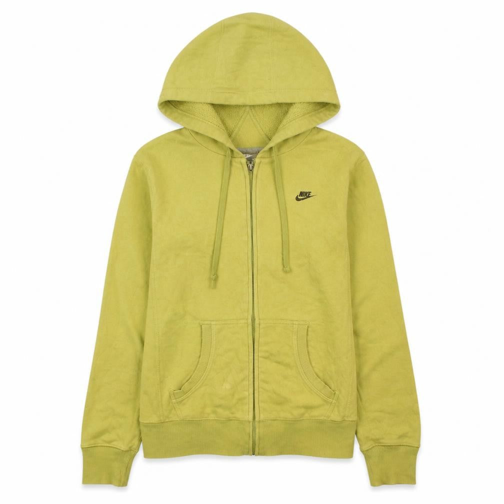 Nike Women’s Green Full Zip Hoodie Medium Casual Sweatshirt