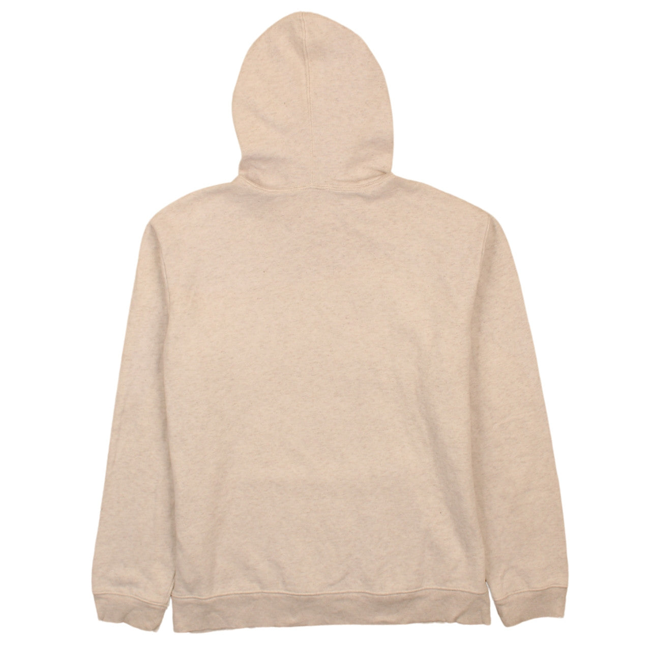 GAP Men's Beige Pullover Hoodie Small Fleece Logo Sweatshirt