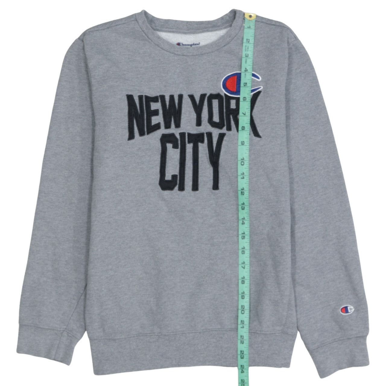 Champion Womens Grey XL Pullover Sweatshirt New York City Crew Neck