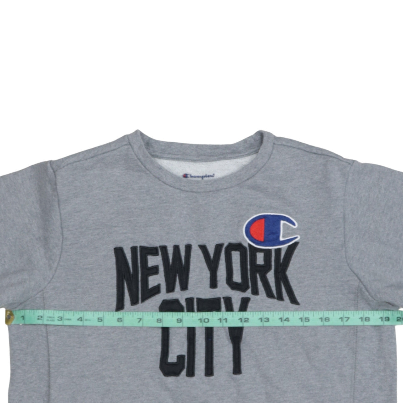Champion Womens Grey XL Pullover Sweatshirt New York City Crew Neck