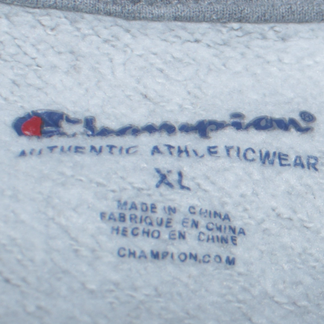 Champion Womens Grey XL Pullover Sweatshirt New York City Crew Neck