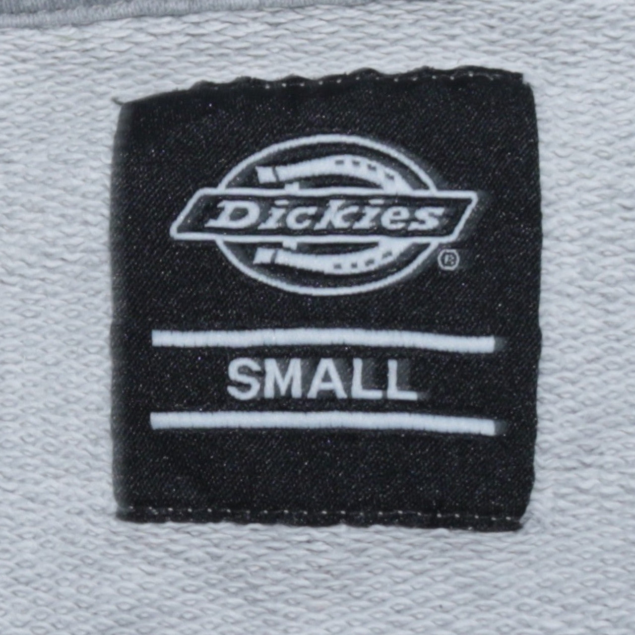 Dickies Men Grey Small Pullover Sweatshirt Graphic Crew Neck