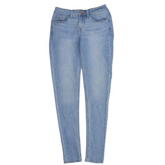 Levi's Women's Blue Skinny Jeans Size 27 Mid Rise Stretch Denim