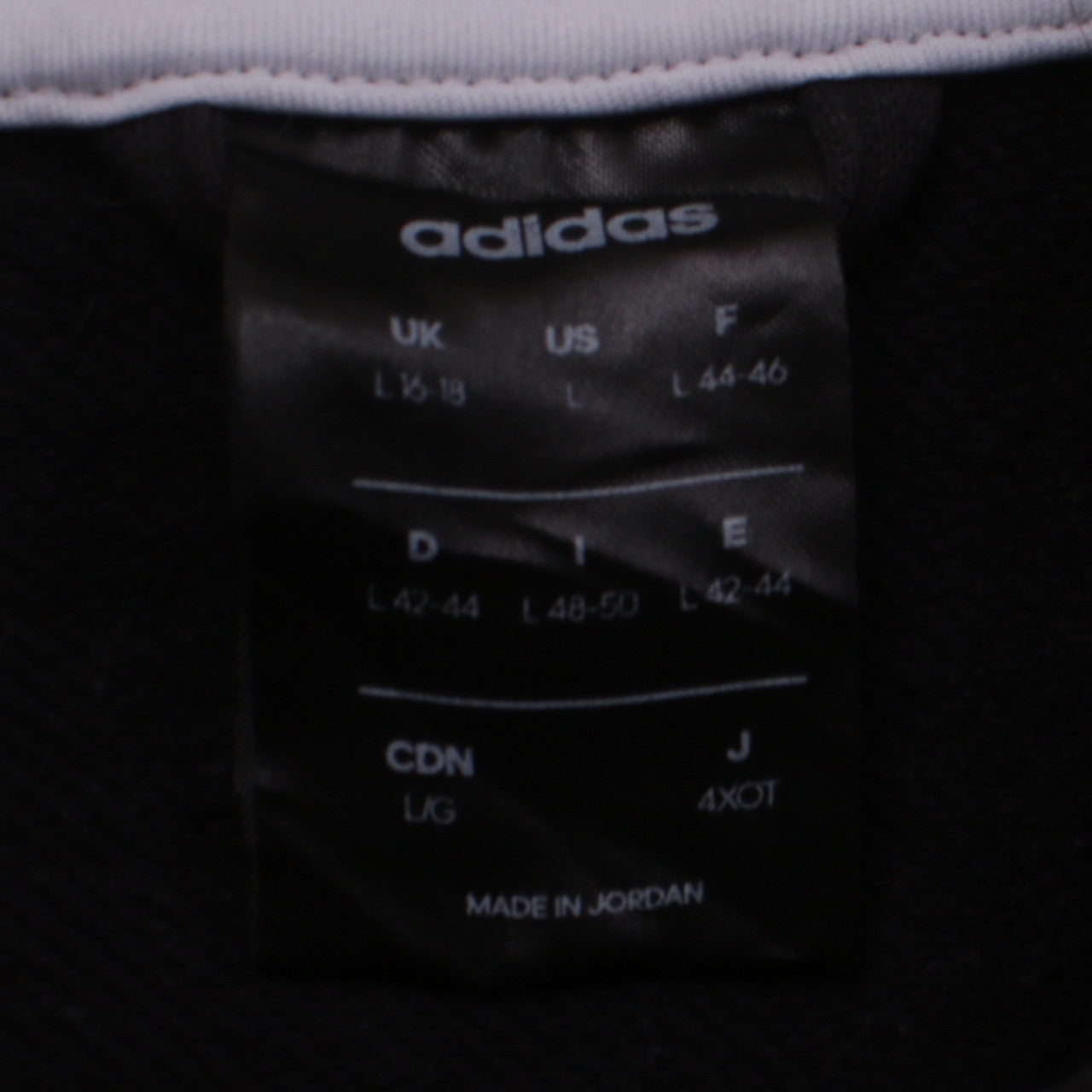 Adidas Womens Black Pullover Hoodie L 16-18 Casual Hooded Sweatshirt