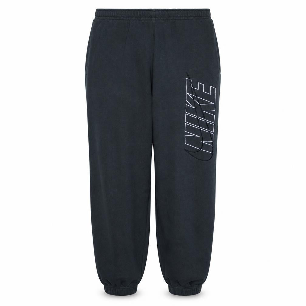 Nike Men's Black Fleece Sweatpants Size L Regular Fit