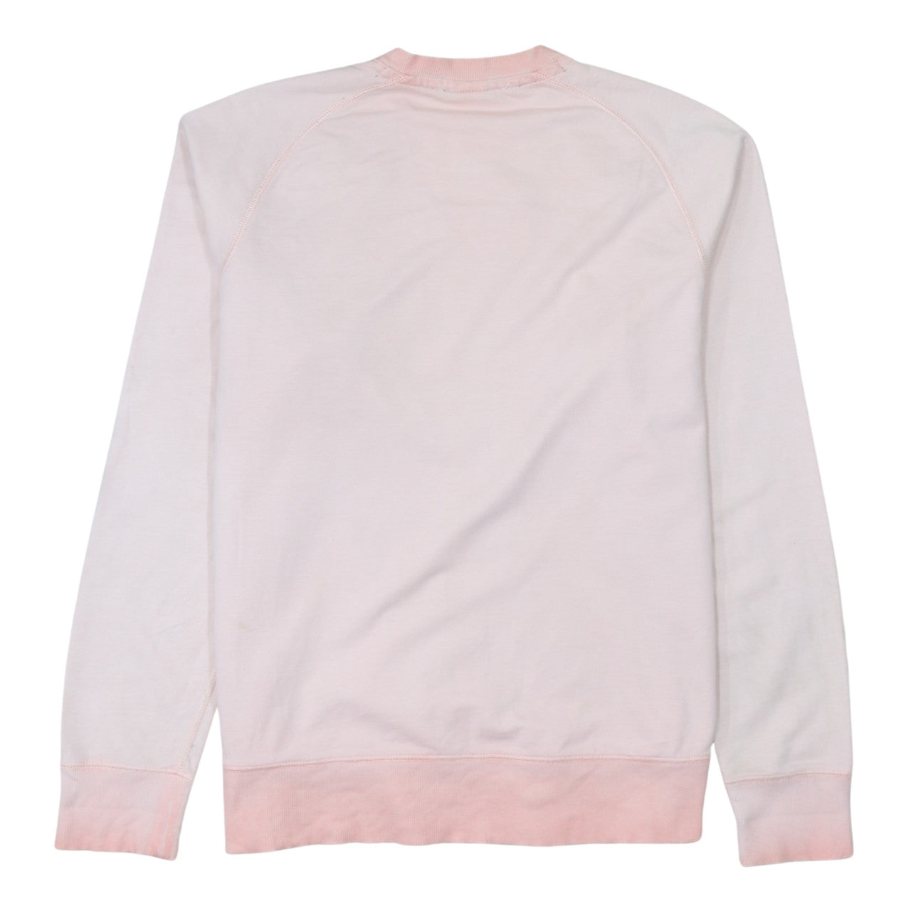 Nike Womens Pink Logo Pullover Sweatshirt Size L Cotton Crew Neck