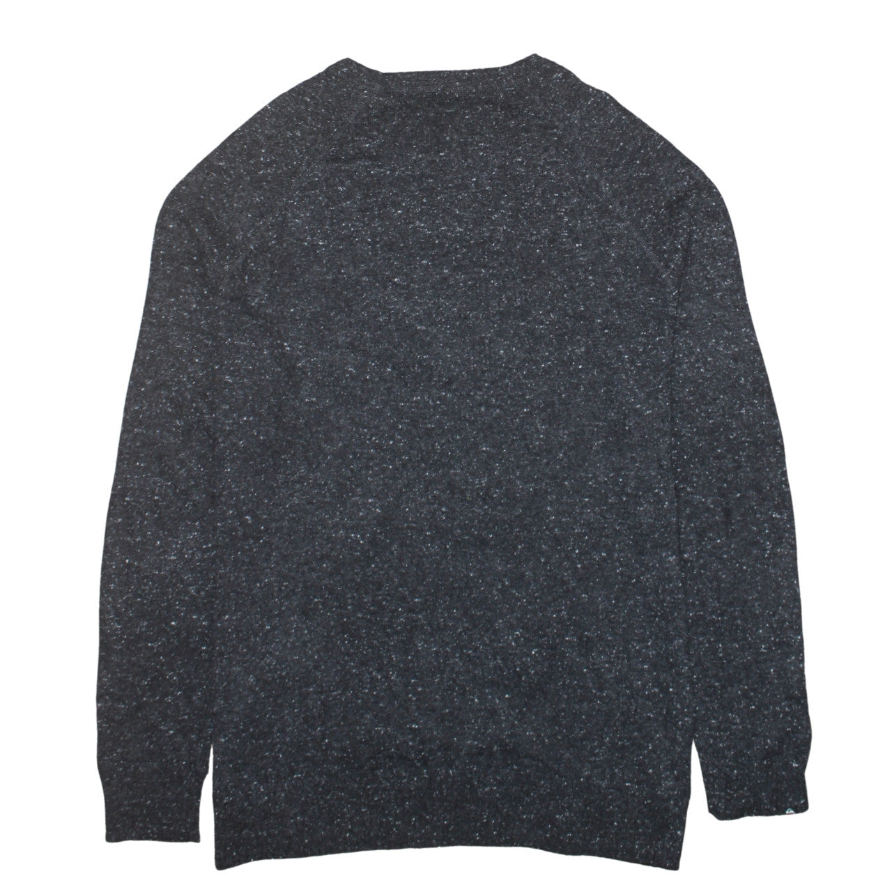 Quiksilver Men's Grey Knit Crew Neck Pullover Jumper Size L