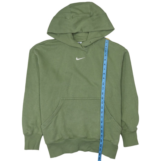 Nike Men's Green Pullover Hoodie Small Regular Fit Sportswear