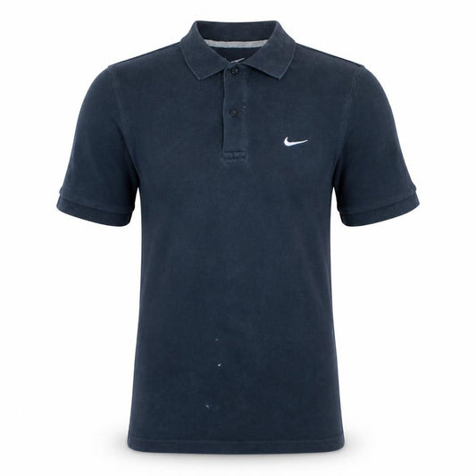 Nike Men's Black Cotton Polo Shirt Size S Standard Fit