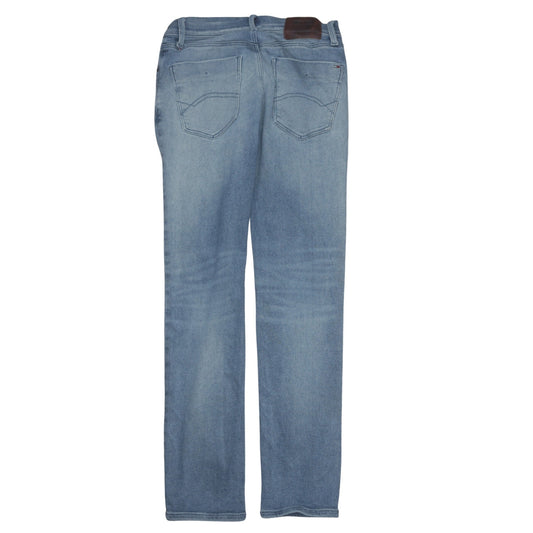 Tommy Jeans Men's Blue 30x32 Straight Fit Denim Jeans