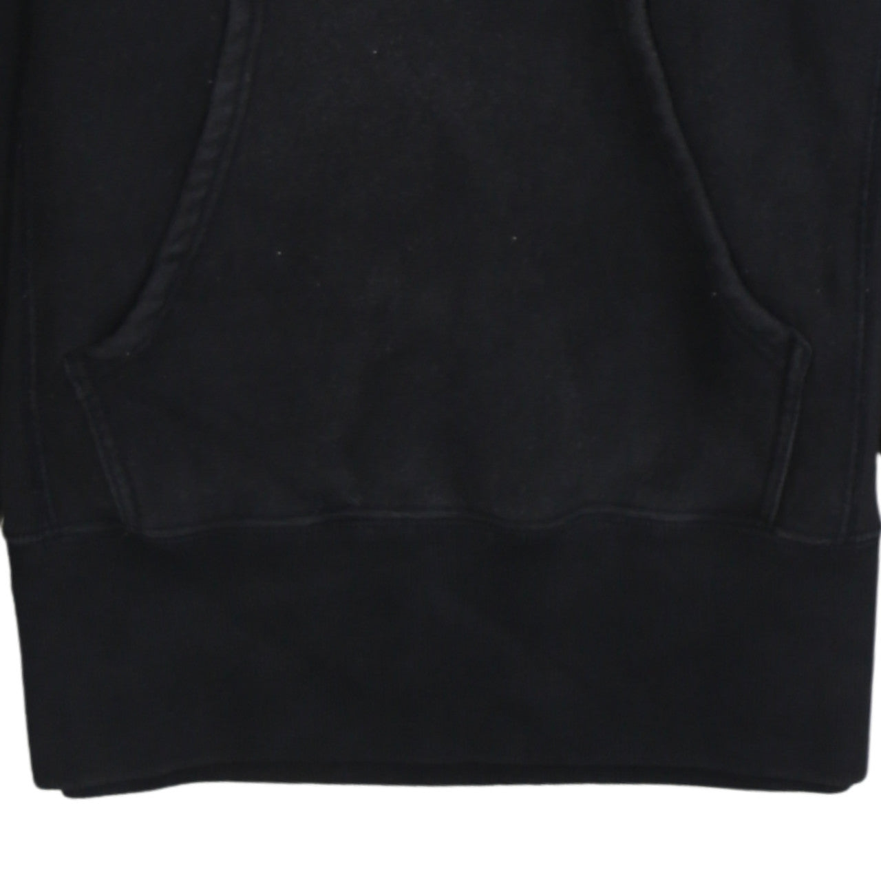 Champion Men's Black Small Pullover Hoodie Embroidered Logo Sweatshirt