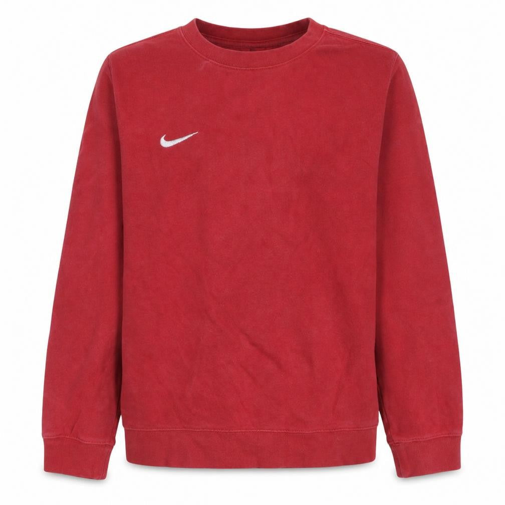 Nike Teens Red XL Pullover Sweatshirt Crew Neck Fleece