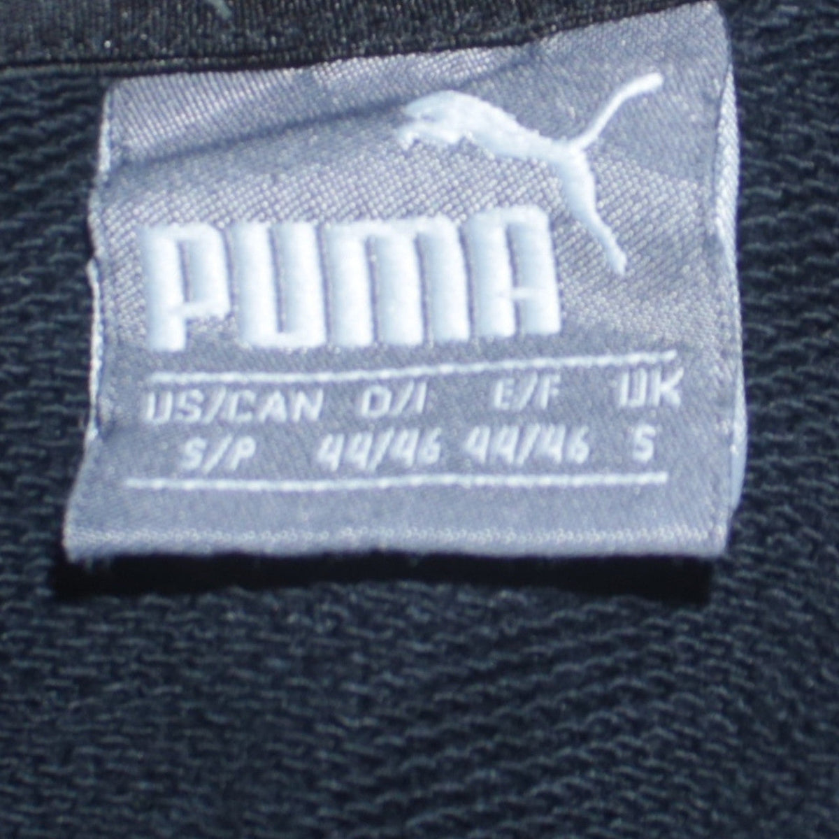 Additional view of Puma Men's Black Pullover Hoodie S Regular Fit Fleece Sweatshirt