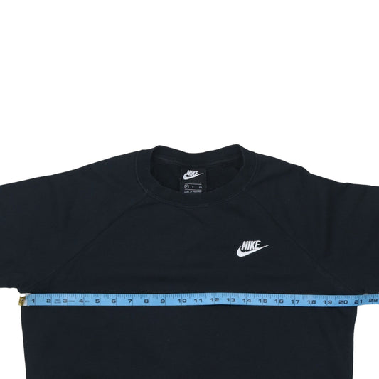 Nike Men's Black Pullover Crew Neck Sweatshirt Size S
